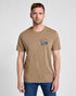 Lee Men's Big Logo T-Shirt In Pebble